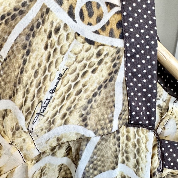 Roberto Cavalli Silk kaftan Chiffon Kimono top - Picture 15 of 15